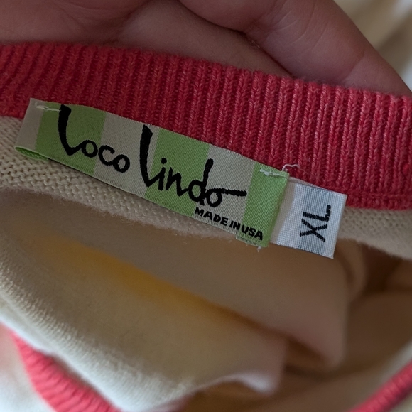 Loco Lindo Retro Knit Sweater - Picture 5 of 5